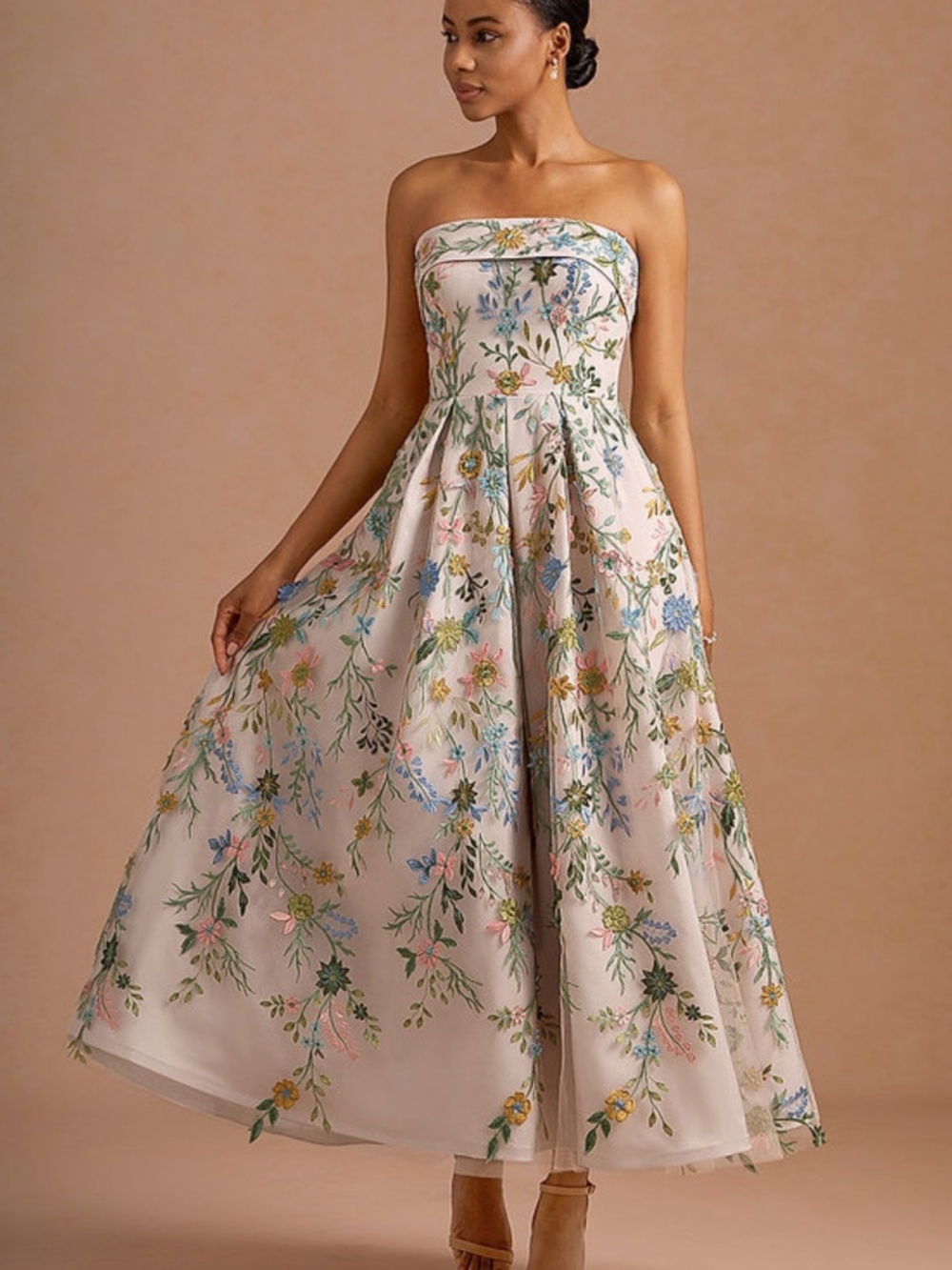 evening dress.